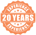20 Years Experience Icon